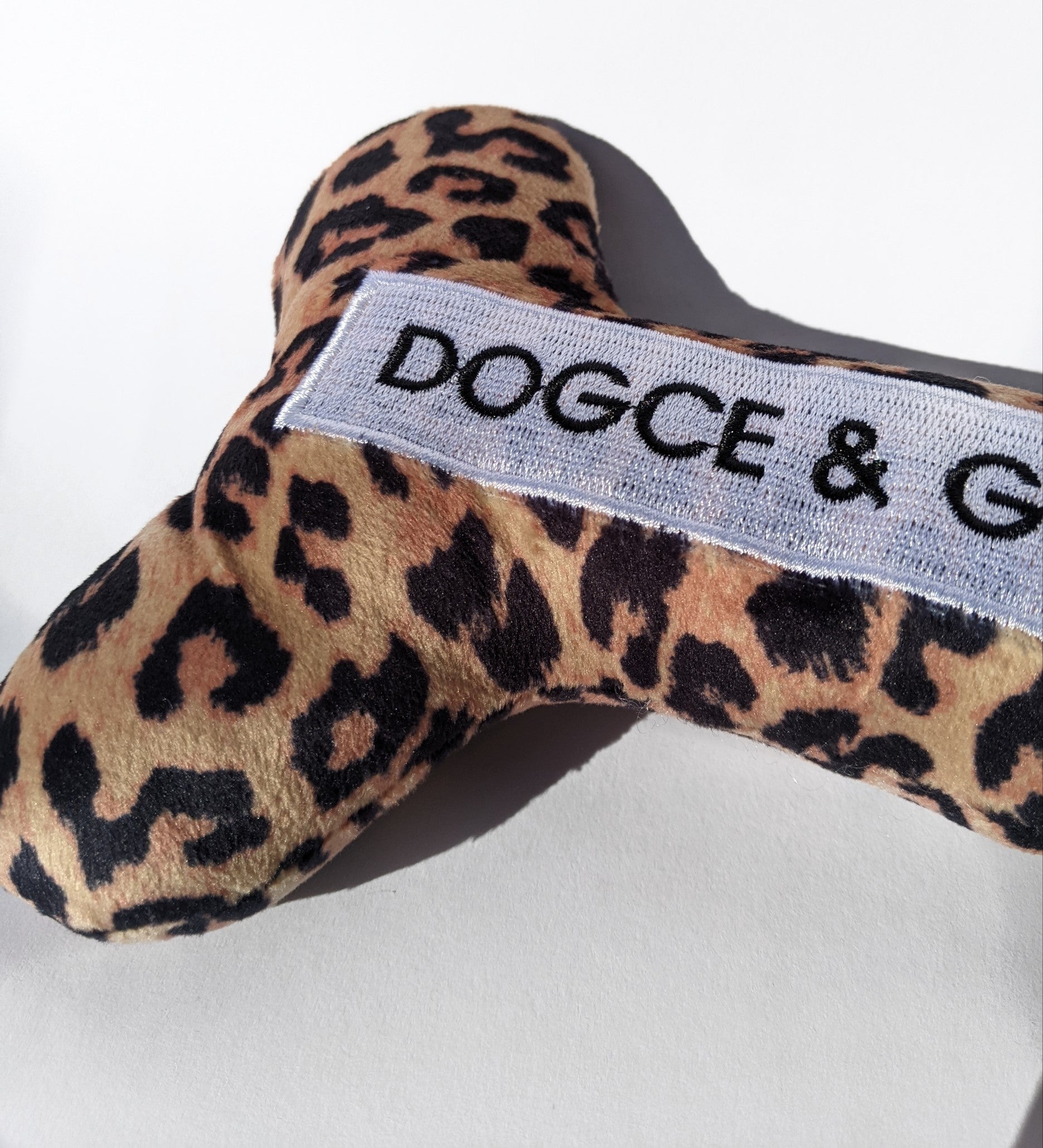 DOGCE & GRRBANA PLUSH BONE DOG TOY