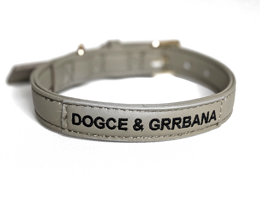 DOGCE & GRRBANA PET COLLAR