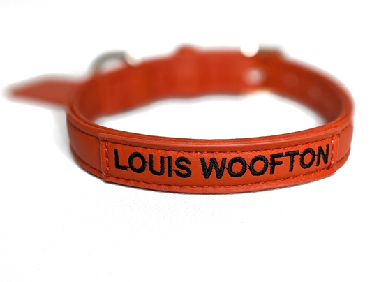 LOUIS WOOFTON PET COLLAR